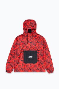 Hype X KFC Red Camouflage Lightweight Jacket