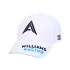 Williams Drivers Graphic Cap Albon White