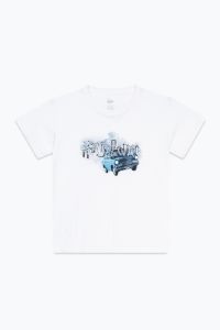 HYPE ADULTS WHITE FORD ANGLIA T-SHIRT